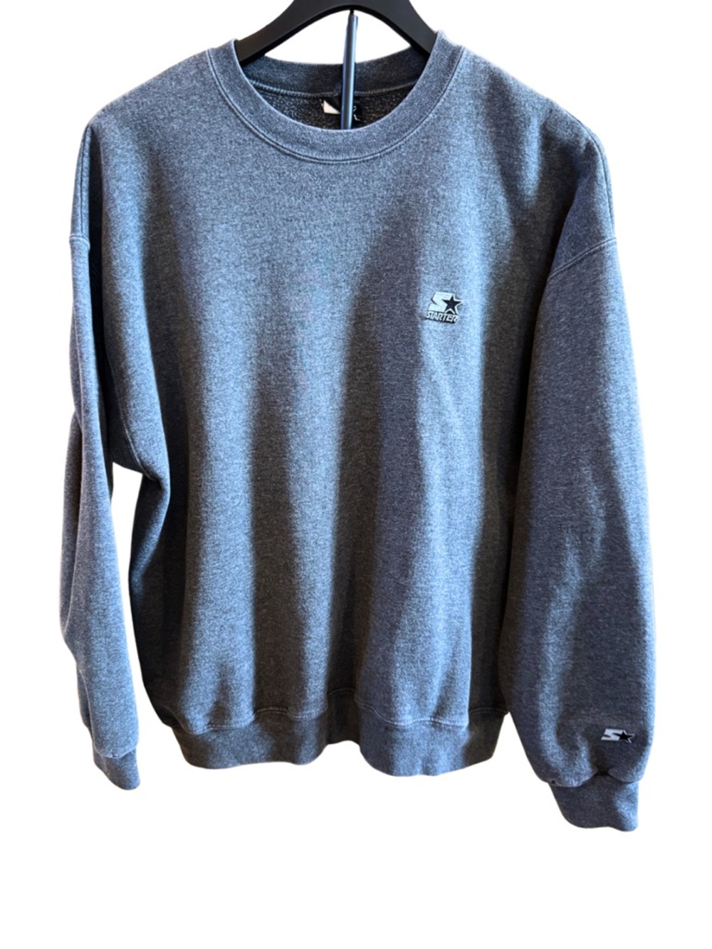 Vintage Starter Gray Crewneck Sweatshirt  Classic Pullover - Large